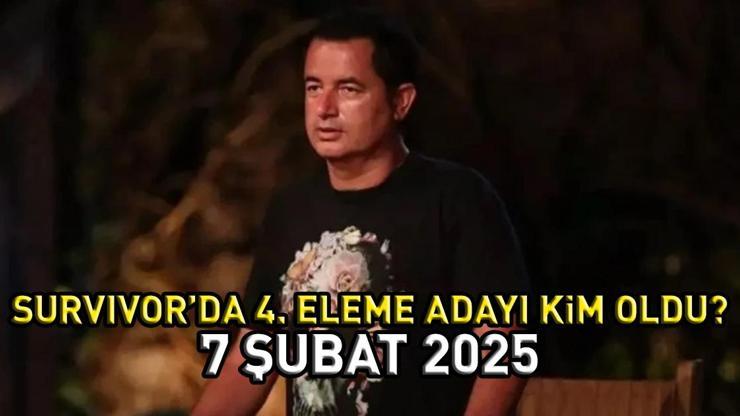 SURVİVOR ELEME ADAYI 7 ŞUBAT 2025 | Survivor eleme adayı kim oldu, dokunulmazlık oyununu hangi takım kazandı Potaya giren 4. isim