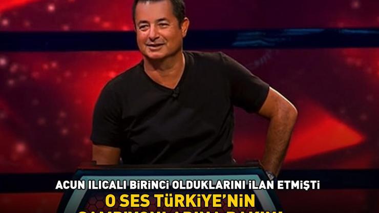 O Ses Türkiyenin şampiyonlarına bakın Acun Ilıcalı birinci olduklarını ilan etmişti Aralarında biri var ki son hali şaşırttı