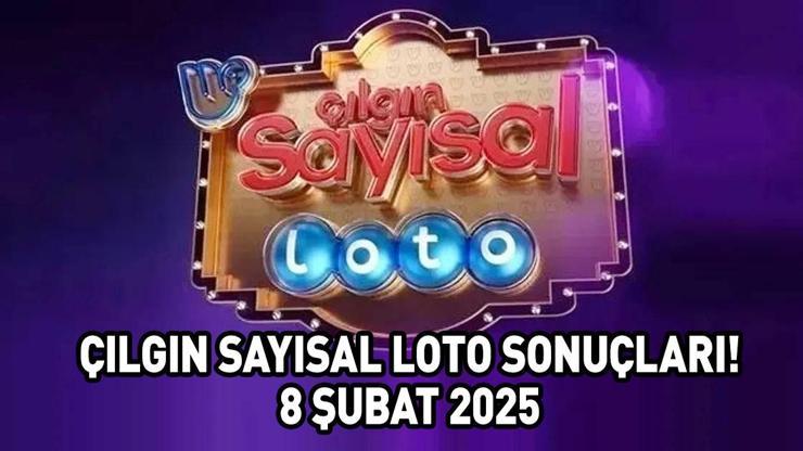 ÇILGIN SAYISAL LOTO SONUÇLARI AÇIKLANDI 8 ŞUBAT 2025: Çılgın Sayısal Loto sonuçları nasıl öğrenilir 579.085.596,01 TL büyük ikramiye devretti