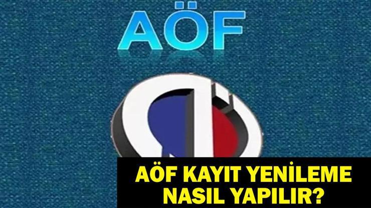 AÖF Ders Kayıt Bitti Mi AÖF Kayıt Yenileme Nasıl Yapılır, Nereden İstanbul, ATA ve Anadolu Üniversitesi Öğrenci Girişi