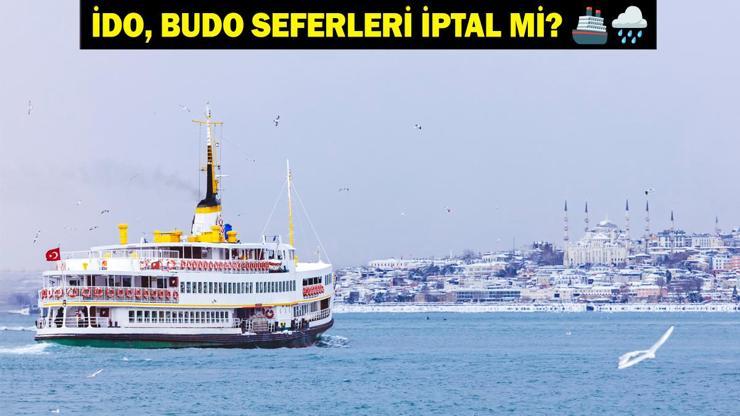 11 Şubat 2025 Salı Feribot Seferleri Güncel Durum: İDO, BUDO Seferleri İptal mi 🚢🌧️