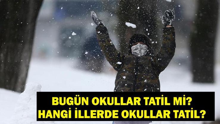 11 ŞUBAT BUGÜN OKULLAR TATİL Mİ HANGİ İLLERDE OKULLAR TATİL EDİLDİ EĞİTİME KAR ENGELİ