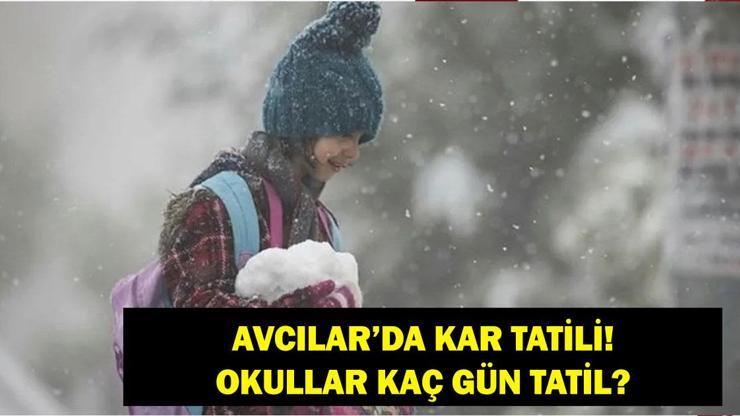 İstanbul Avcılar’da Okullar Tatil Mi Avcılar’da Okullar Tatil Mi Edildi Avcılar, Esenyurt, Arnavutköy, Başakşehir…