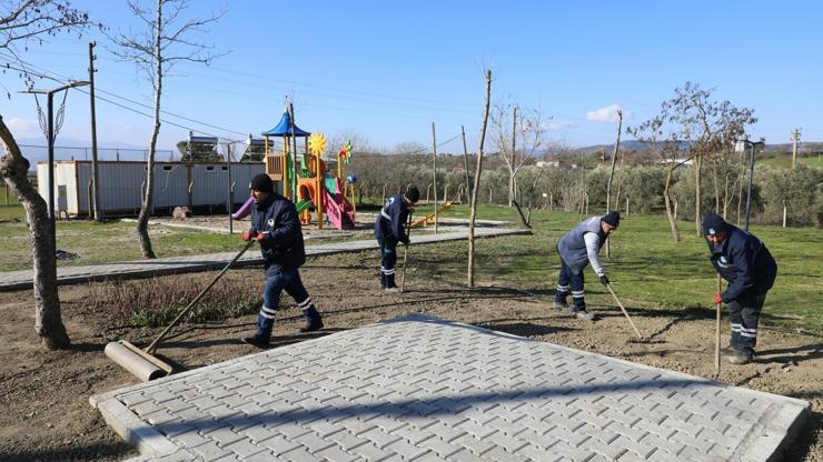 Üçpınar Mahallesi'nde Mesire Alanı Çalışmaları Sona Yaklaştı