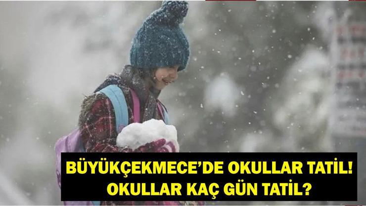 BÜYÜKÇEKMECE KAR TATİLİ: Büyükçekmecede Okullar Tatil Mi Büyükçekmecede Okullar Tatil Edildi