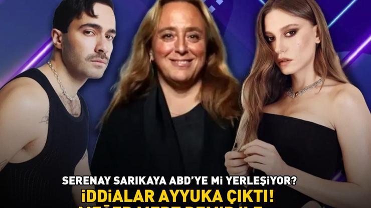 Ayşe Barım olayı ve reklam aşkı iddiası Serenay Sarıkaya ABDye mi taşınıyor Meğer Mert Demir ile…