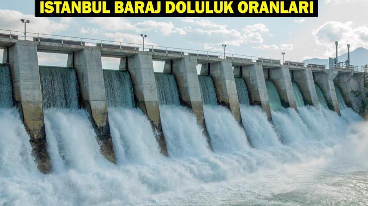 BARAJ DOLULUK ORANLARI: 12 Şubat İstanbul baraj doluluk oranı yüzde kaç oldu