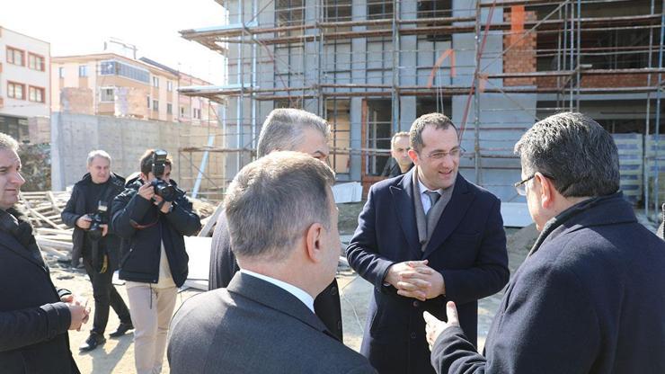 Akçaabat Adalet Sarayı’nın inşaatı sürüyor Akçaabat Adalet Sarayı’nın inşaatı sürüyor