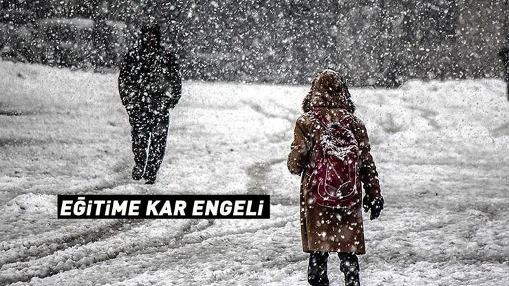 Son dakika | Bu illerde yaşayanlar dikkat Valilikler peş peşe açıkladı: Eğitime kar engeli