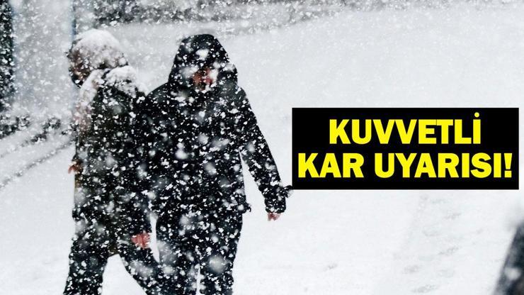 Bugün hava nasıl olacak 14 Şubat hava durumu tahminleri: O bölgelere kuvvetli kar uyarısı