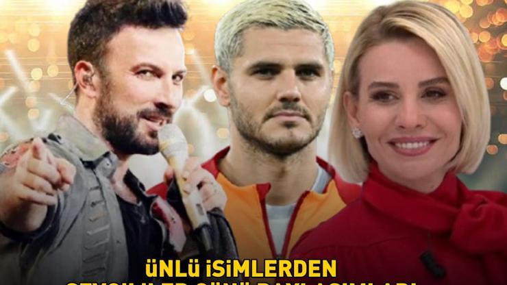 ÜNLÜLERDEN 14 ŞUBAT SEVGİLİLER GÜNÜ PAYLAŞIMLARI Galatasaray’ın yıldızı Icardi, Tarkan, Kenan İmirzalıoğlu, Esra Erol...