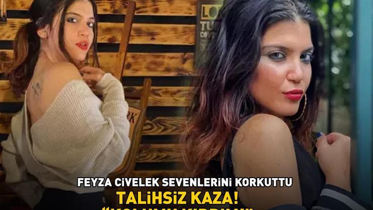 TALİHSİZ KAZA Kızılcık Şerbetinin Nilayı Feyza Civelek böyle duyurdu: Yine nazara geldik