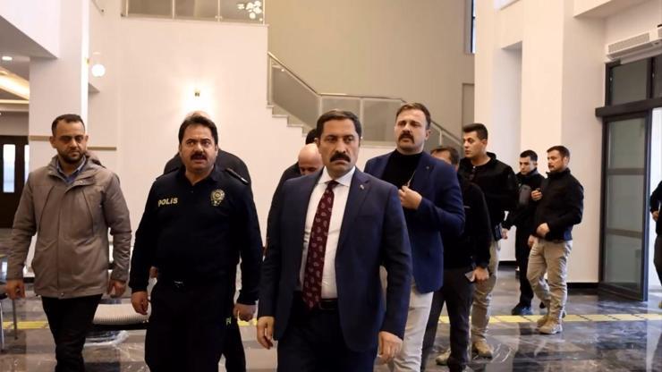 Vali Masatlı, Hatay Polisevii'nde inceleme yaptı Vali Masatlı, Hatay Polisevii'nde inceleme yaptı