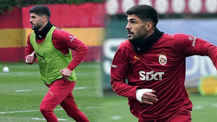 Eren Elmalı, Galatasaraydaki ilk antrenmanına çıktı