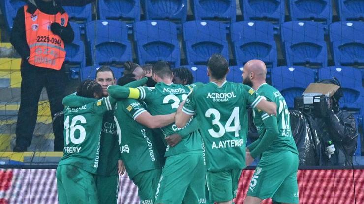 Bodrum FK, Başakşehir deplasmanında tek golle güldü