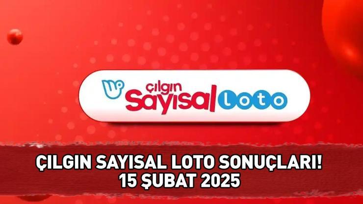 ÇILGIN SAYISAL LOTO SONUÇLARI AÇIKLANDI 15 ŞUBAT 2025 |  Çılgın Sayısal Loto sonuçları nasıl öğrenilir 599.642.868,45 TL büyük ikramiye devretti