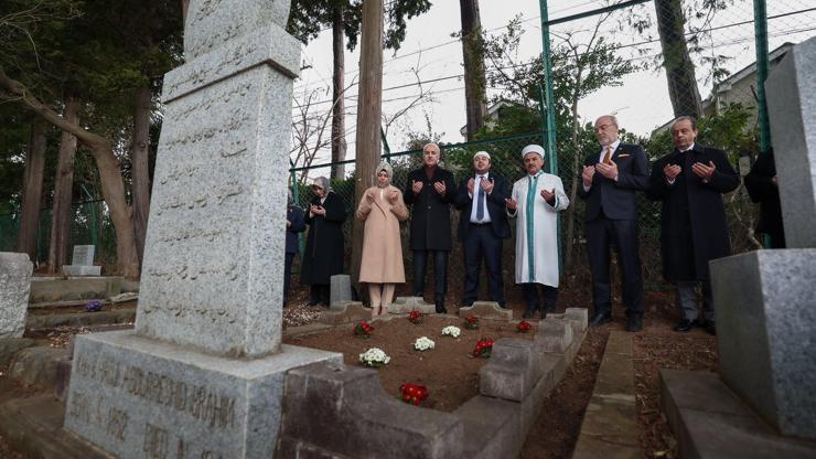 TBMM Başkanı Kurtulmuş, Japonya’da Abdürreşid İbrahim Efendi’nin kabrini ziyaret etti