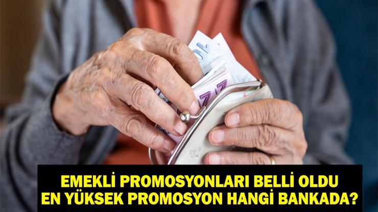 EN YÜKSEK EMEKLİ PROMOSYONU VEREN BANKA HANGİSİ Hangi banka ne kadar emekli promosyonu veriyor Ziraat, Halkbank, Garanti, ING, Denizbank, Yapı Kredi emekli promosyon sorgulama