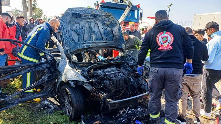 İsrail’den üst düzey Hamas yetkilisine suikast Lübnana İHA saldırısı: Aracı vuruldu