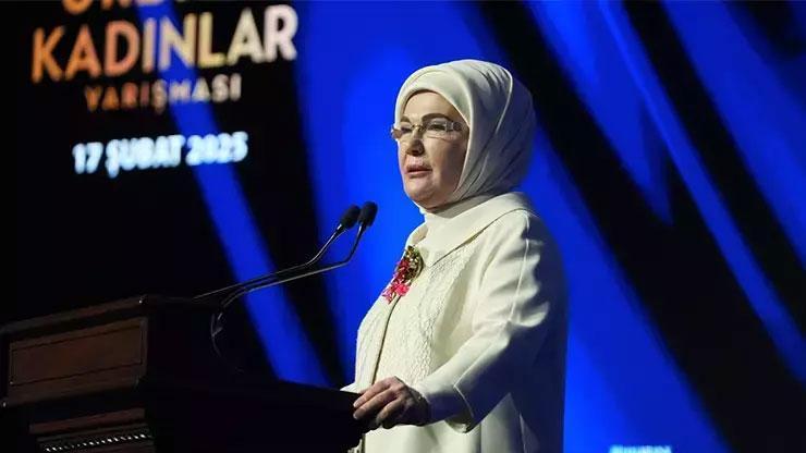 Emine Erdoğan: Ekonomiden sanayiye, spordan sanata her noktada kadınlarımızın alın teri var