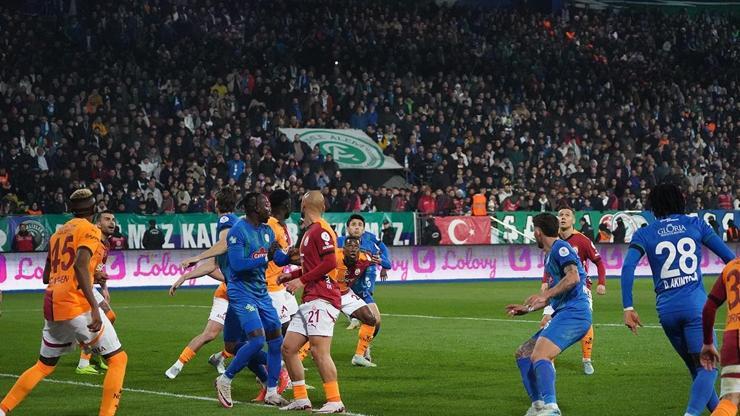 Çaykur Rizespor 1-2 Galatasaray Maç Özeti | Aslan, Rizede Osimhenle kazandı