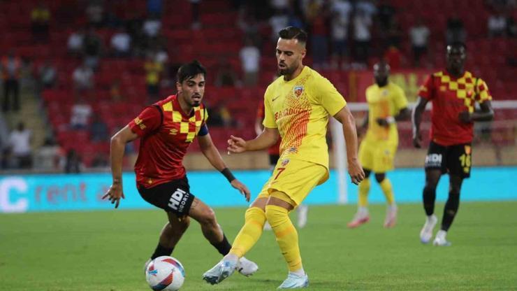 Göztepe, Kayserispor deplasmanında kazanamıyor...