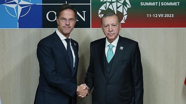 Son dakika: Cumhurbaşkanı Erdoğan NATO Genel Sekreteri Rutte ile görüştü