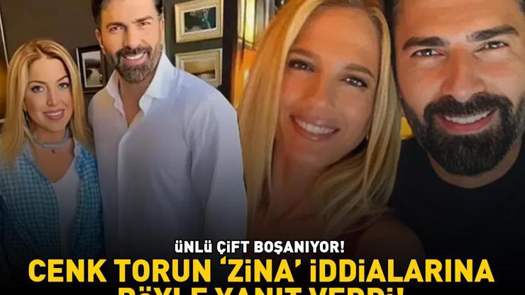 ÜNLÜ ÇİFT BOŞANIYOR Çılgın Bedişin Oktayı Cenk Torun 24 yıllık eşinin zina iddialarına böyle yanıt verdi