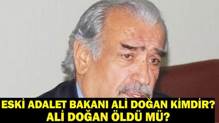 Eski Devlet Bakanı Ali Doğan Kimdir Ali Doğan Öldü Mü, Hastalığı Neydi