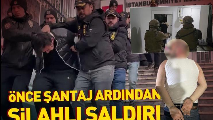 İş insanına eski sevgilisinden tuzak Önce şantaj ardından silahlı saldırı...