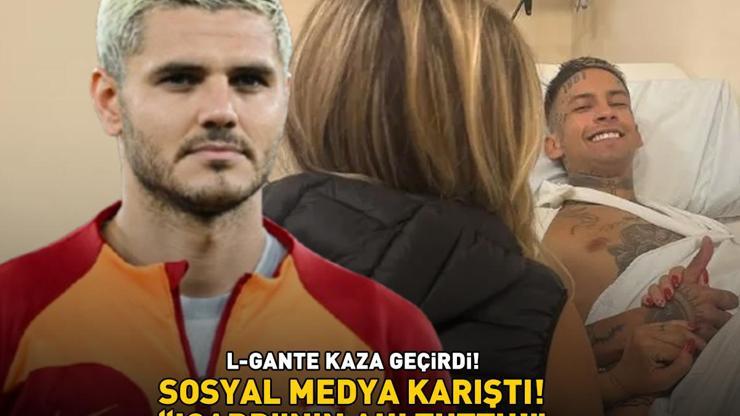 ‘ICARDİNİN AHI TUTTU’ Wanda Nara’nın sevgilisi L-Ganteye kaza şoku Köprücük kemiği kırıldı