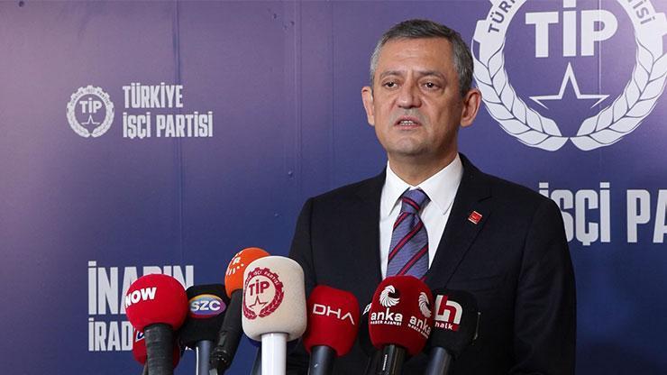 CHP lideri Özelden İmamoğlunun adaylığıyla ilgili açıklama