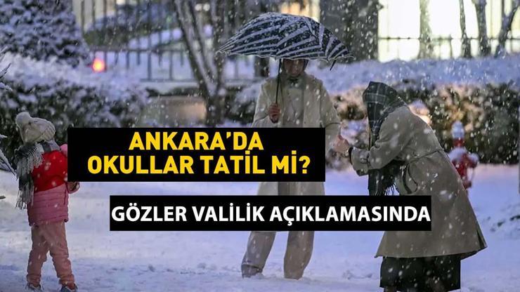 Yarın Ankarada okullar tatil mi 21 Şubat 2025 Ankarada okullar tatil mi Valilik açıklama yaptı mı