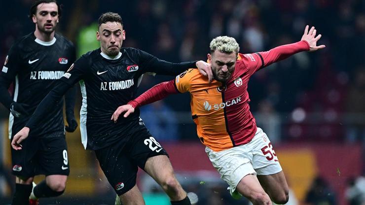 Galatasaray 2-2 AZ Alkmaar Maç Özeti | Galatasaray, Avrupaya veda etti