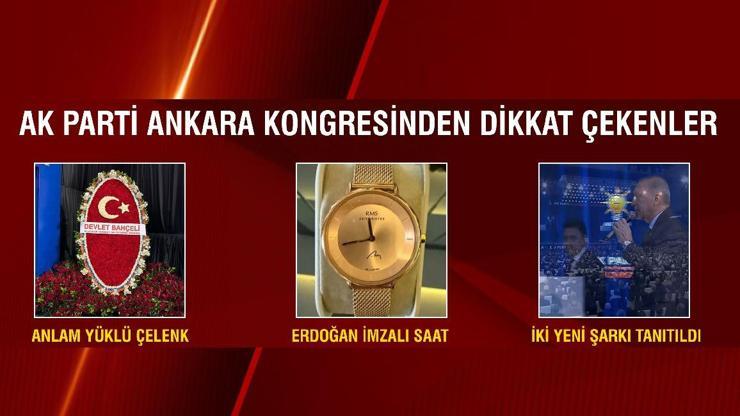 AK Parti kongresinde dikkat çeken detay