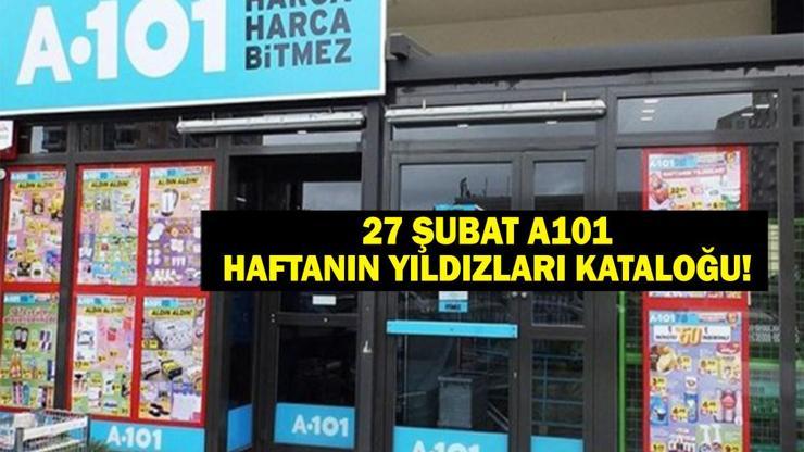 A101de Ramazan İndirimi A101 27 Şubat Perşembe Aktüel Kataloğunda neler indirimde Beyaz eşya, elektronik, Ramazan kolileri...