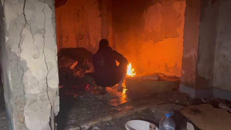 Pendik'te metruk binada yangın: Evime izinsiz giriyorsunuz