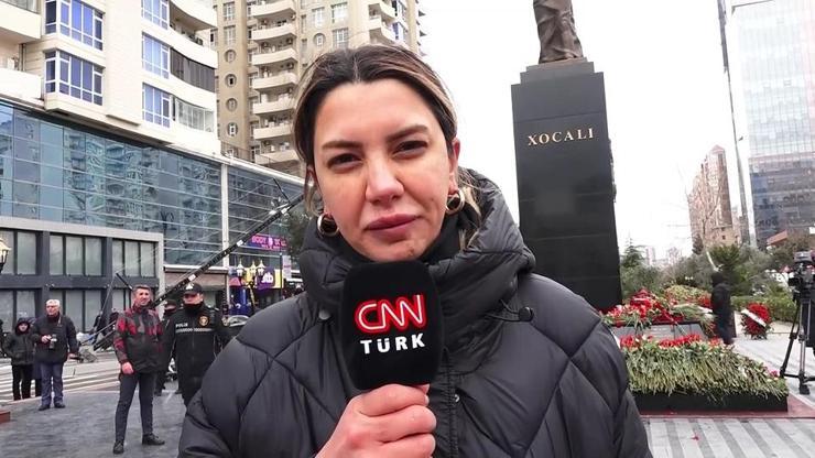 CNN TÜRK BAKÜDE Hocalı anması sürüyor