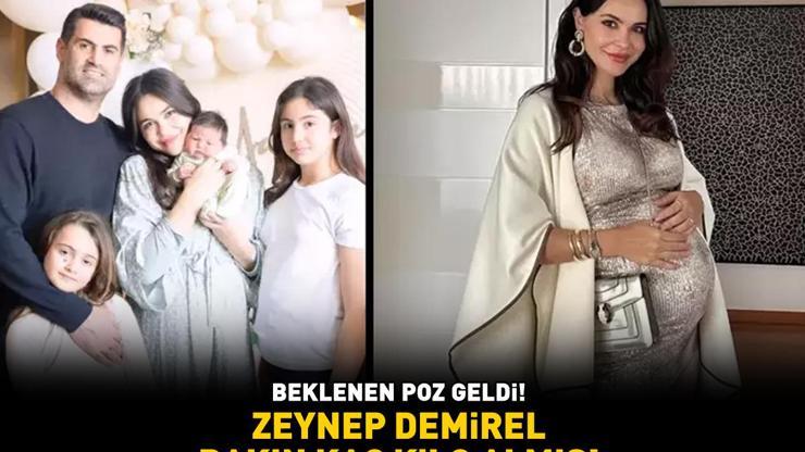 Beklenen poz geldi 3. kez anne olma sevinci yaşayan Zeynep Sever Demirel bakın kaç kilo almış