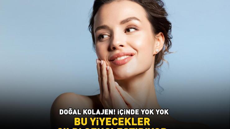 BU YİYECEKLER CİLDİ GENÇLEŞTİRİYOR Doğal kolajen Vitaminler, Omega-3 yağ asitleri, antioksidanlar ve mineraller... İçinde yok yok