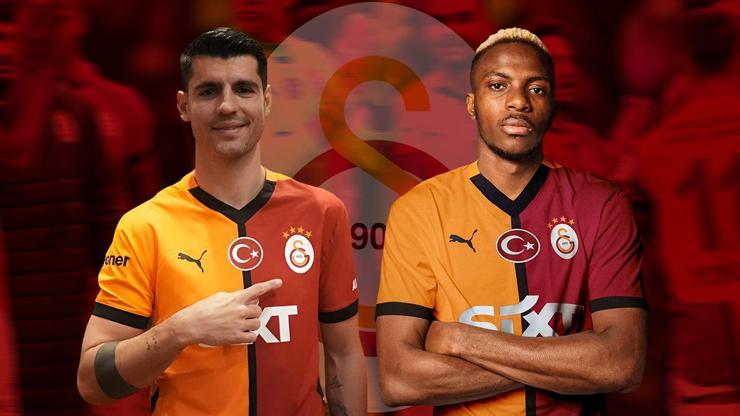 Galatasaraya çifte müjde Osimhen ve Moratada korkulan olmadı...