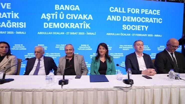 Tarihi anlar! İmralı: PKK kendini feshetmeli Tarihi anlar! İmralı: PKK kendini feshetmeli