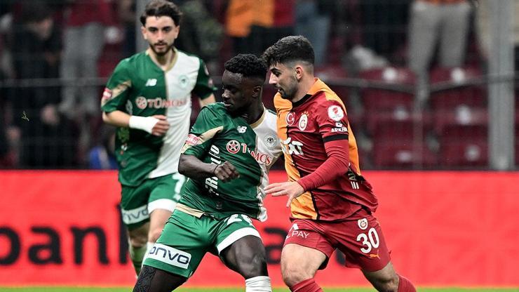 Galatasaray 0-0 Konyaspor Maç Özeti | Galatasaray ve Konyaspor, çeyrek finalde