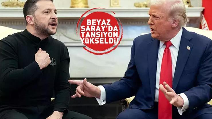 Trump - Zelenskiy görüşmesinde tansiyon yükseldi ABD medyası: Trump Zelenskiyi Beyaz Saraydan kovdu