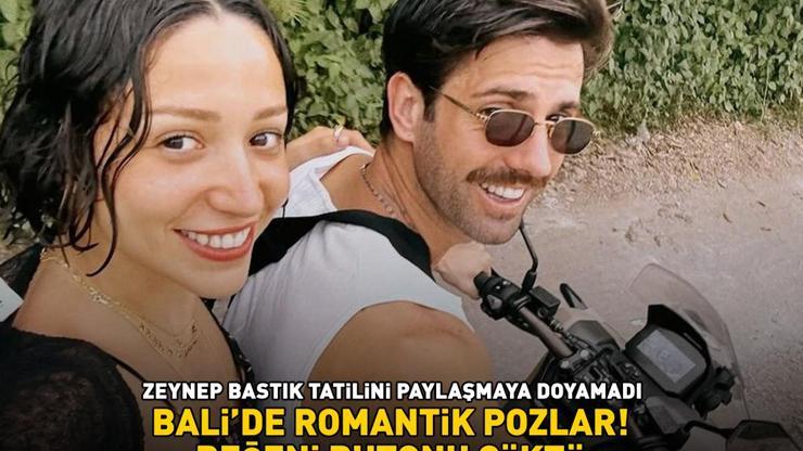 Romantik pozlar Eski Survivor Serkay Tütüncü ile Zeynep Bastık, Balide aşka geldi