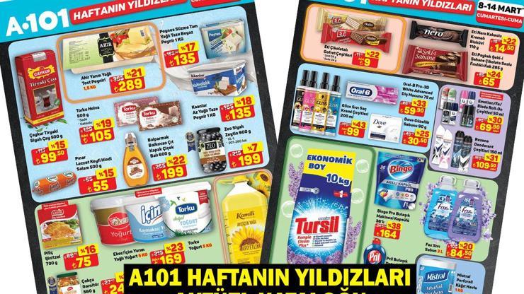 A101 8-14 MART 2025 AKTÜEL KATALOĞU: A101 Haftanın Yıldızları Ürünleri Listesinde Neler İndirimde