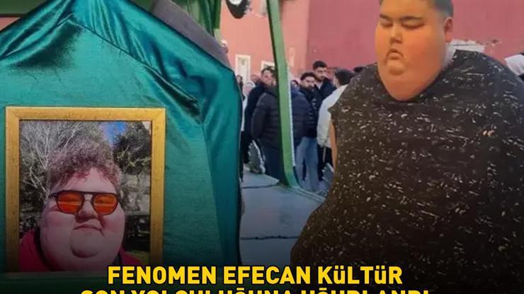 TikTok fenomeni Efecan Kültür son yolculuğuna uğurlandı