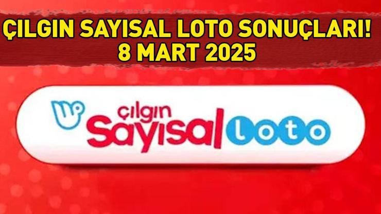 ÇILGIN SAYISAL LOTO SONUÇLARI AÇIKLANDI 8 MART 2025: Çılgın Sayısal Loto sonuçları nasıl öğrenilir Sonuç sorgulama ekranı