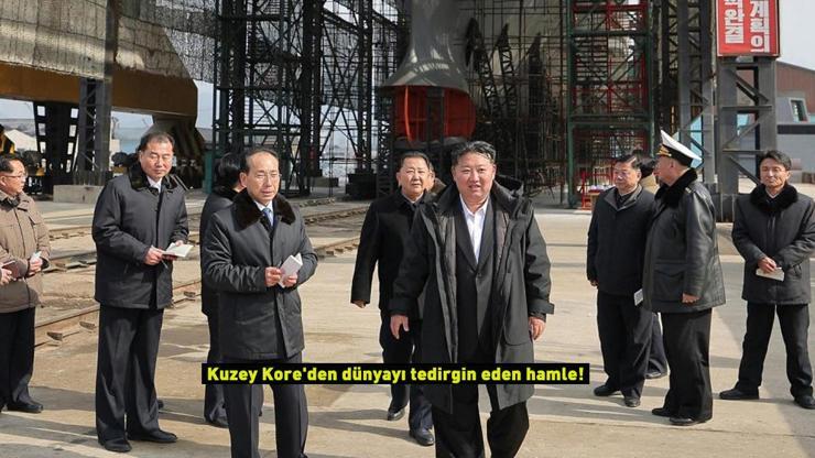 Kuzey Koreden dünyayı tedirgin eden hamle Kim Jong-un başında böyle poz verdi