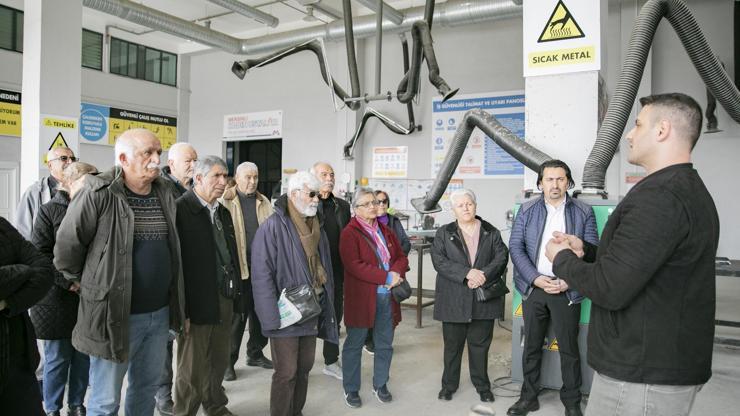 Büyükşehir’in emekli evi üyeleri, hizmetleri yerinde inceledi Büyükşehir’in emekli evi üyeleri, hizmetleri yerinde inceledi